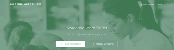 Academic Word Finder