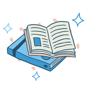 MLLL-asset-Books with sparkles